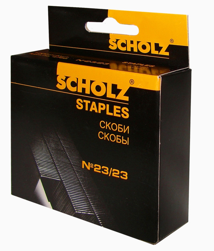 Скоби для степлера SCHOLZ (4766SCH), 23/23, 1000 шт